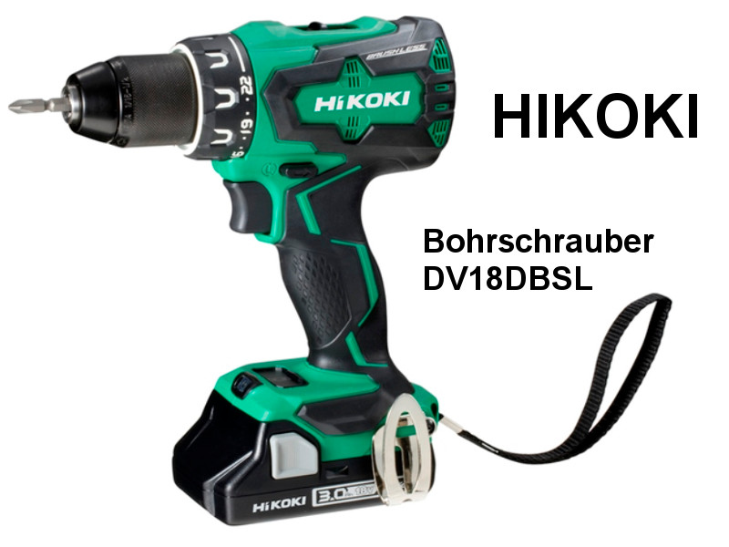 HIKOKI Bohrschrauber DV18DBSL brushless
