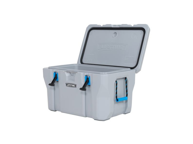 LIFETIME Kühlbox 73 Liter Volumen grau