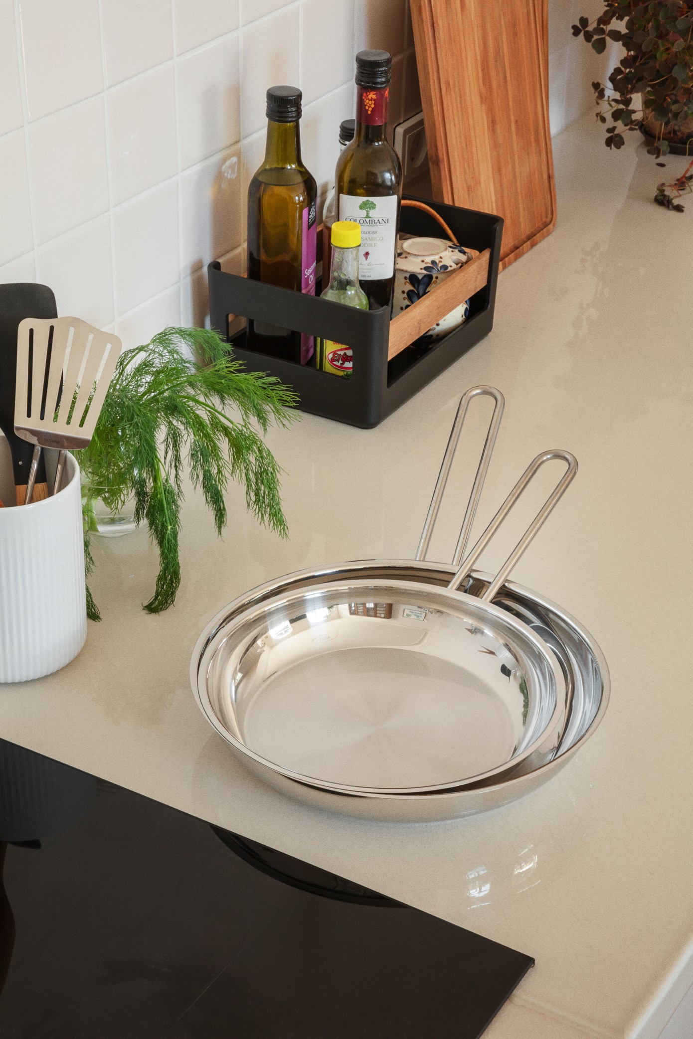 Eva Trio Bratpfanne 24 cm Edelstahl