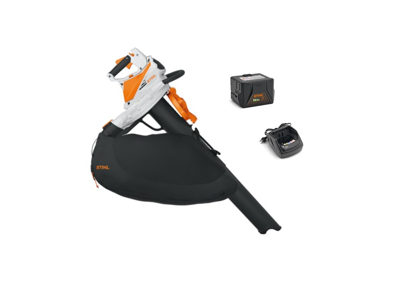 STIHL Akku Saughäcksler SHA 56 Compact mit Akku AK 20 und Ladegerät AL 101