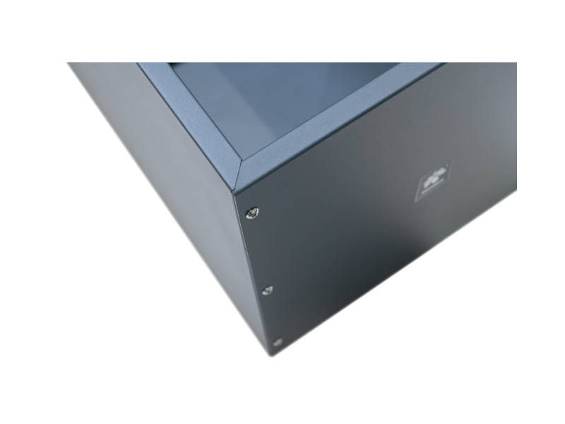 HERSTERA Pflanzgefäß Metall 150x50x50 anthrazit