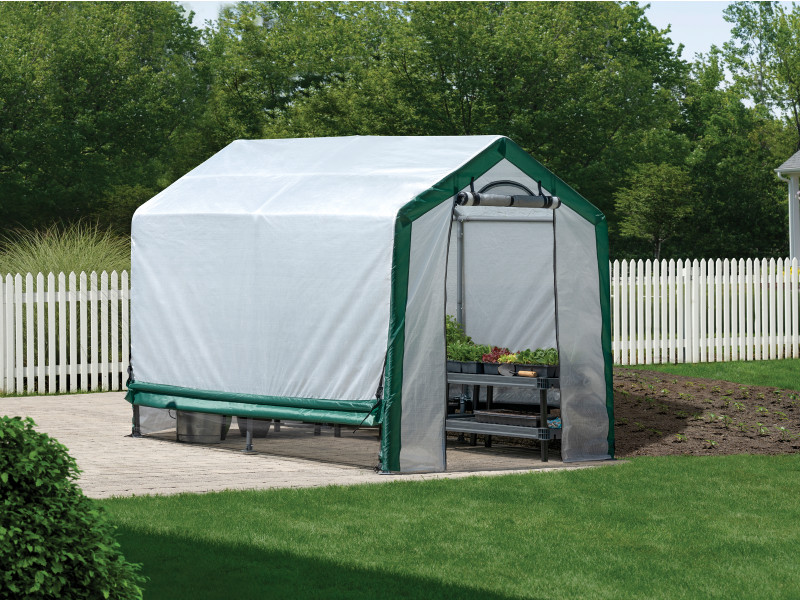 SHELTERLOGIC Folien Gewächshaus Treibhaus 180x240x200 cm