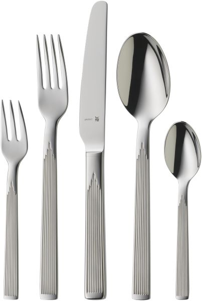 WMF Besteck ART DECO 66-teilig poliert, Set für 12 Personen