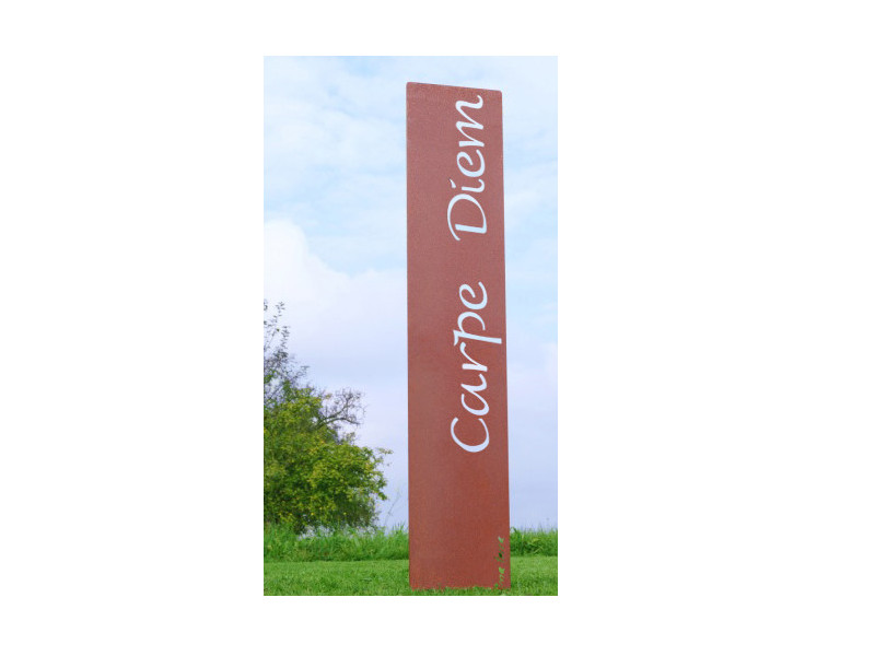 PRIMA TERRA Gartenstelen "CARPE DIEM"  120x20cm