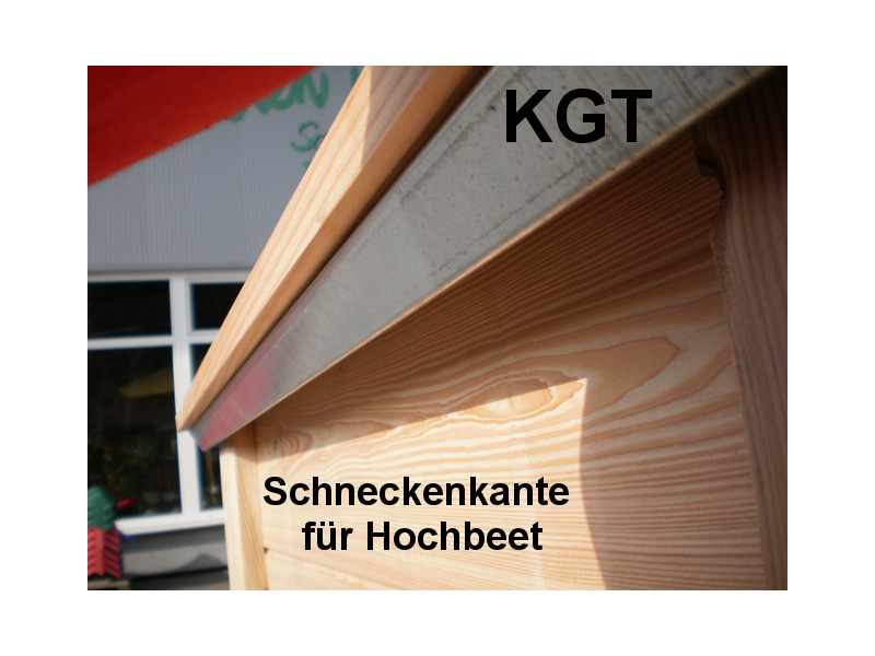 KGT Schneckenkante umlaufend für Hochbeet Woody