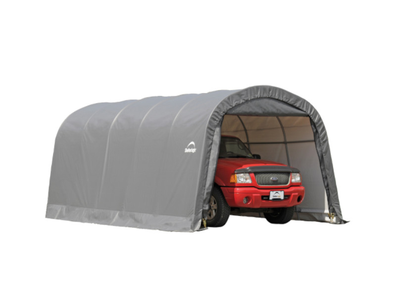 SHELTERLOGIC Folien Garage in-a-BOX 22,57m² 600x370cm GRAU