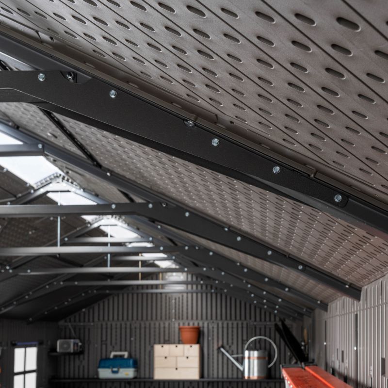 LIFETIME Kunststoff Gerätehaus NEPTUN,243x610x241 cm