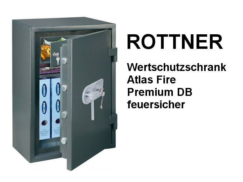 ROTTNER Wertschutzschrank Atlas Fire Premium DB feuersicher