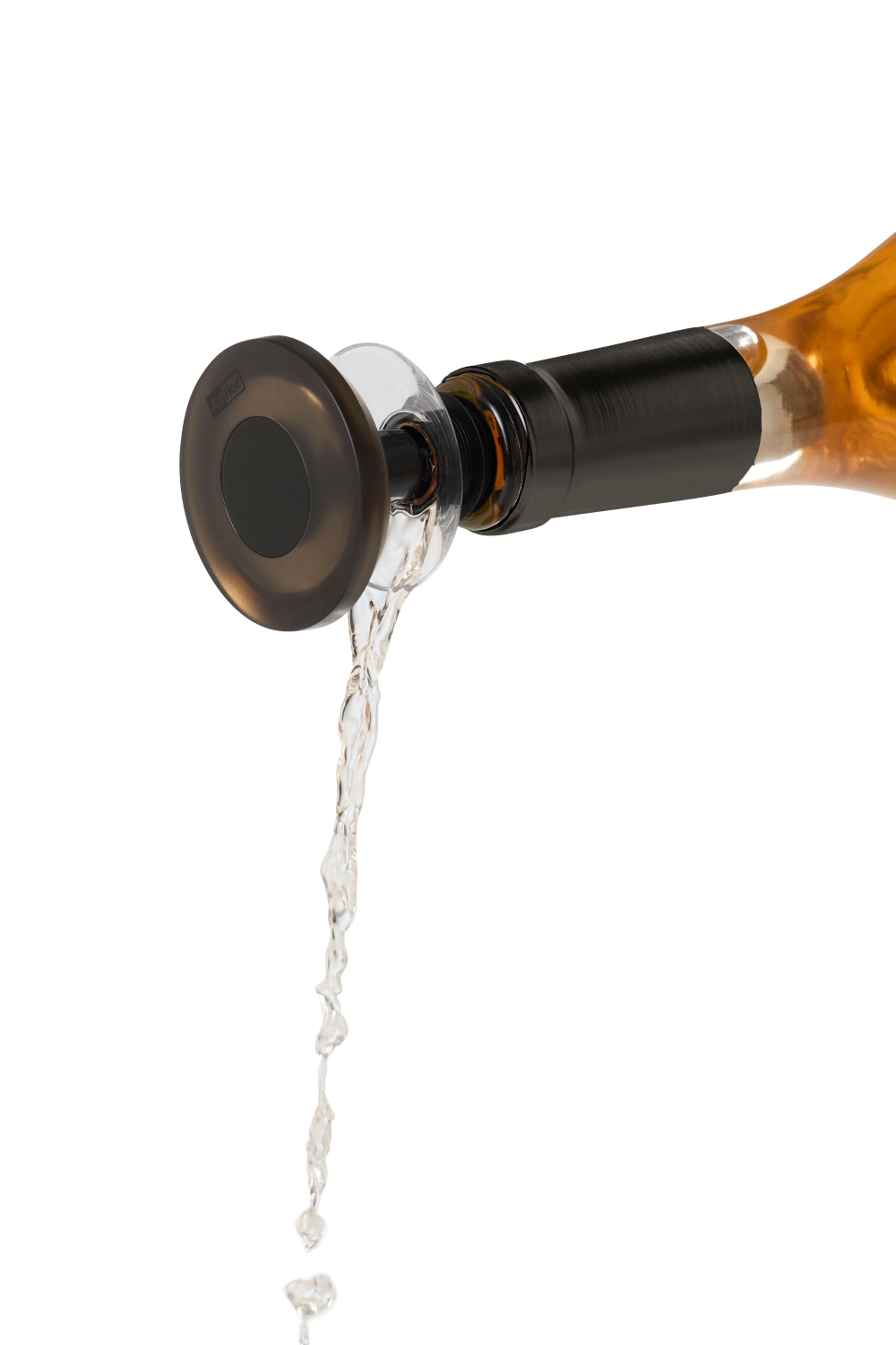 AdHoc Gusto FV66 Weinausgießer mit Verschluss Schwarz