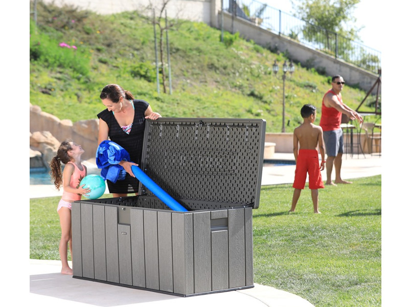 LIFETIME Kissenbox Dunkelgrau 570 L