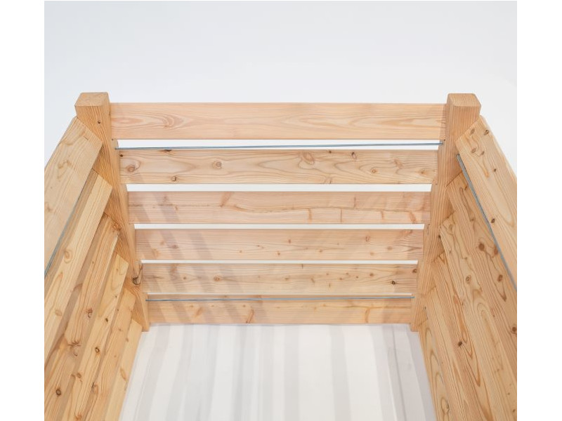 WESTMANN Komposter Lärche 130x100x80 cm