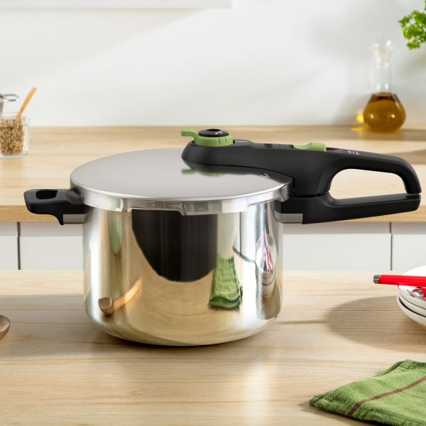 TEFAL Secure Trendy Schnellkochtopf 6 L mit Korb