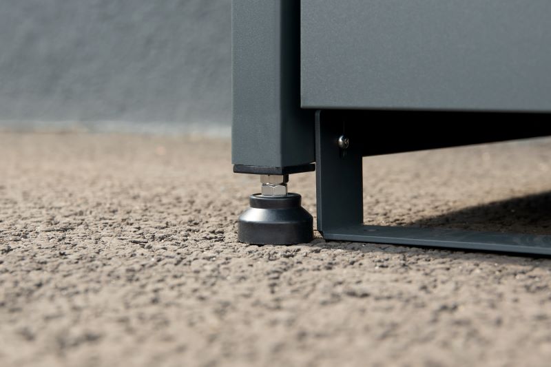 WESTMANN Mülltonnenbox metall Moderna 1x240 l