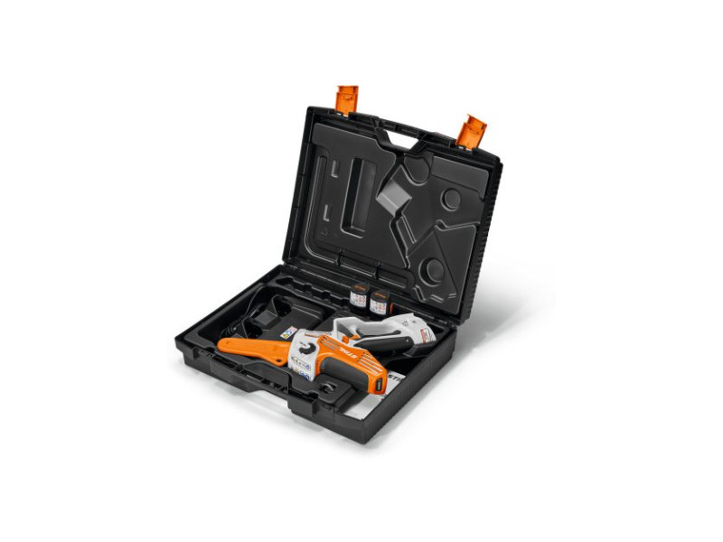 STIHL Akku Gehölzschneider GTA 40 mit 2x Akku AS 2 und Ladegerät AL 5-2