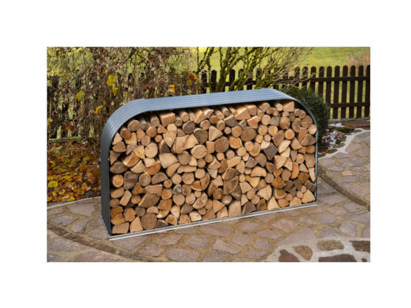 WESTMANN Kaminholzregal 212x46x111 cm anthrazit