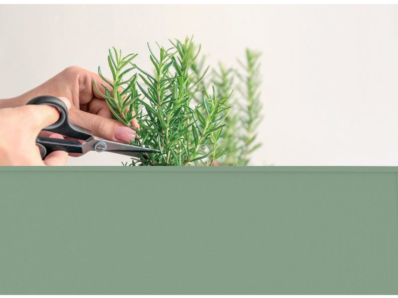 HERSTERA Garten Hochbeet URBAN kaktusgrün 100x40x84