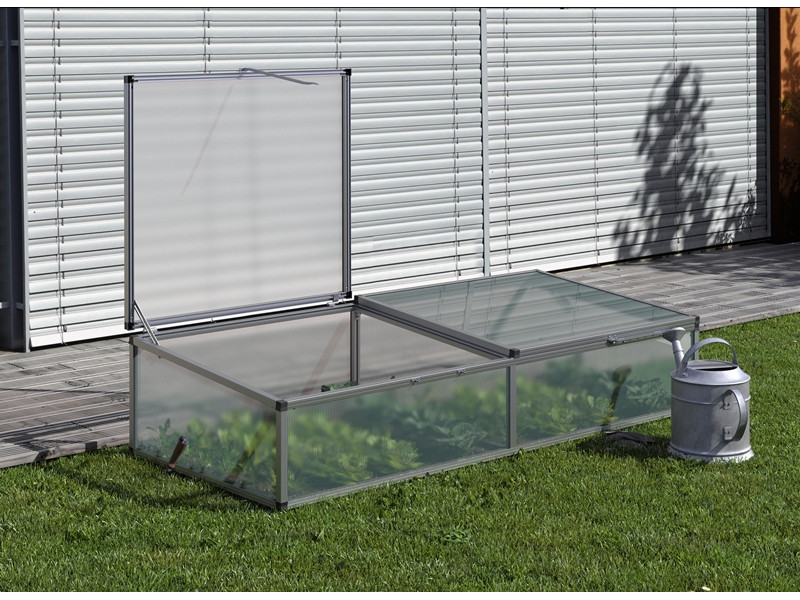 KGT Frühbeet 210 BLANK 40 x 205 x 91 cm - 6mm Vergl.