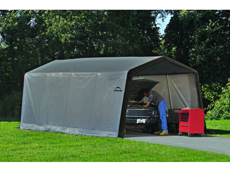 SHELTERLOGIC Gerätehaus Folien Garage in-a-BOX 18,3m²
