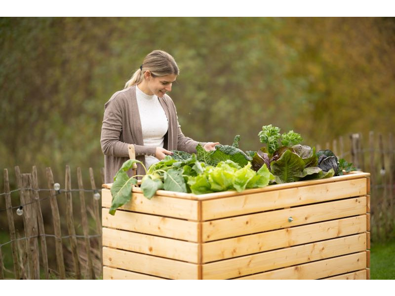 WESTMANN Hochbeet Fichte 130x70x90 cm natur