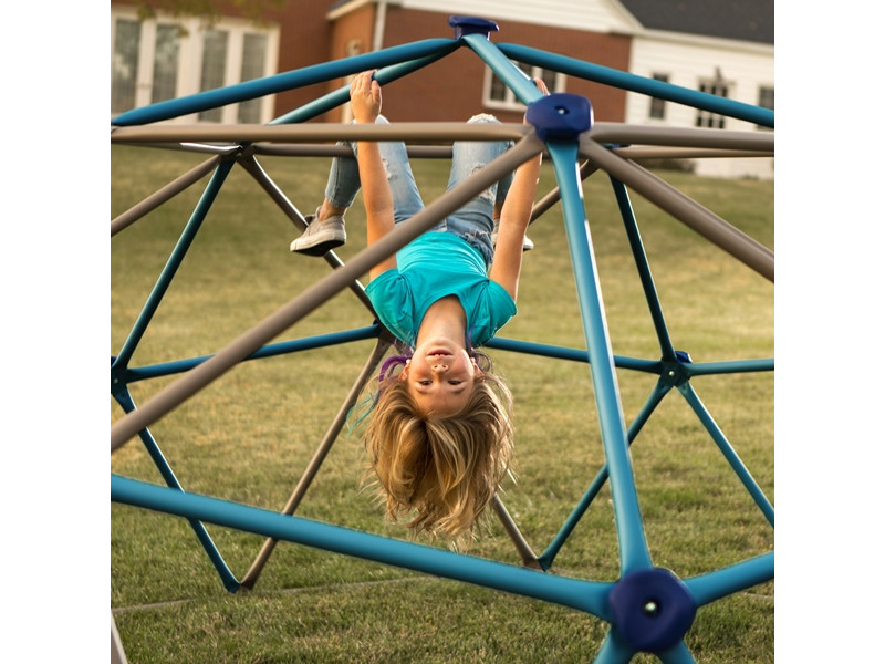 LIFETIME Klettergerüst GEODOME 274x274x137 braun/blau