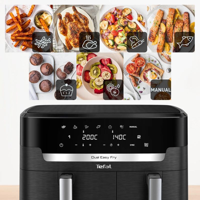 TEFAL Dual Easy Fry Xxl EY9428E0