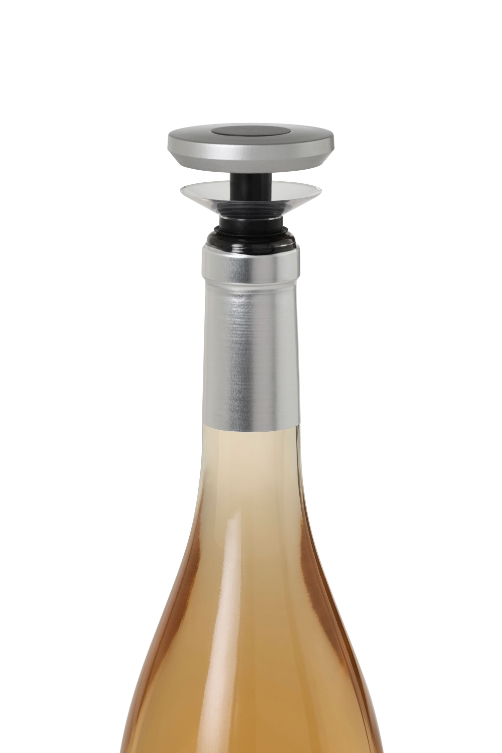 AdHoc Gusto FV69 Weinausgießer mit Verschluss Silber