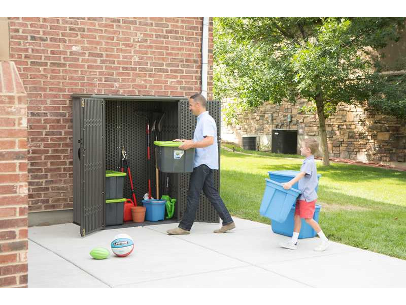 LIFETIME Geräteschrank - Gartenschrank Kunststoff