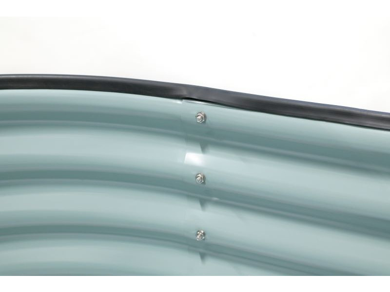 WESTMANN Hochbeet Metall Oval 240x80x82 cm anthrazit