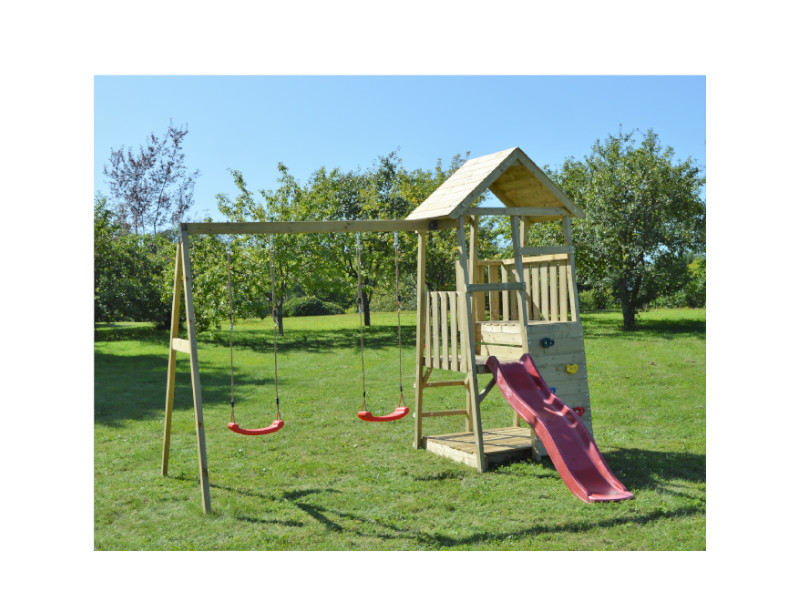 WENDI TOYS Spielturm SALAMANDER 340x290x270