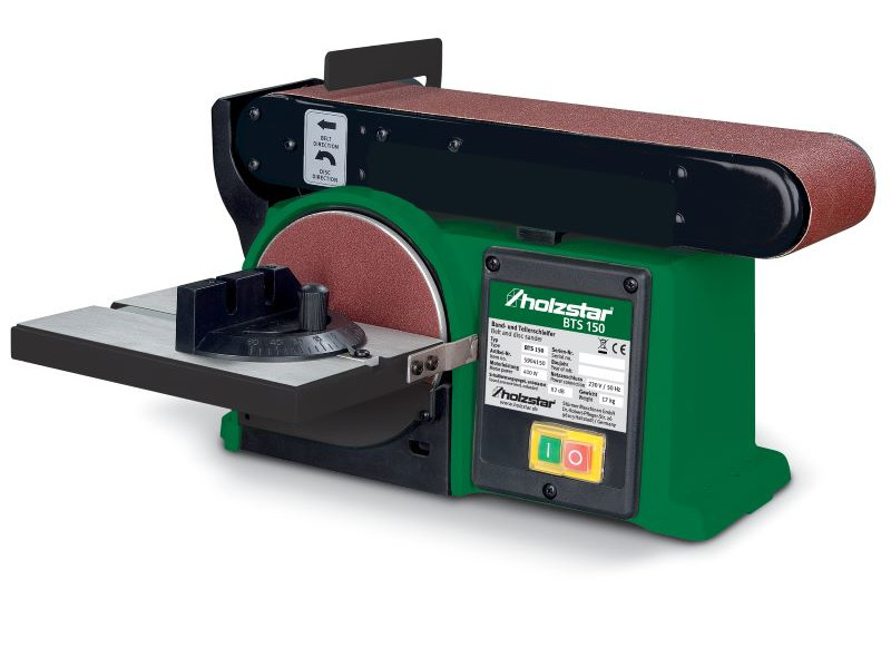 HOLZSTAR Band- und Tellerschleifmaschine BTS 150