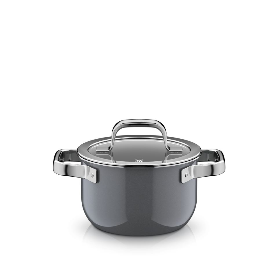 WMF Fusiontec Mineral Pro, Topf-Set, 4-teilig, Platinum