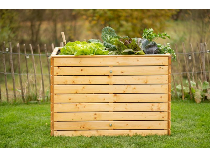 WESTMANN Hochbeet Fichte 130x70x90 cm natur