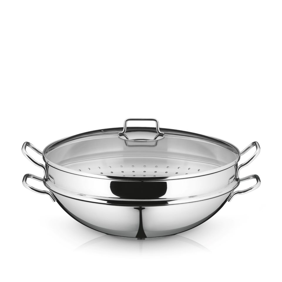 WMF Wok-Set MACAO 36 cm, 4-teilig