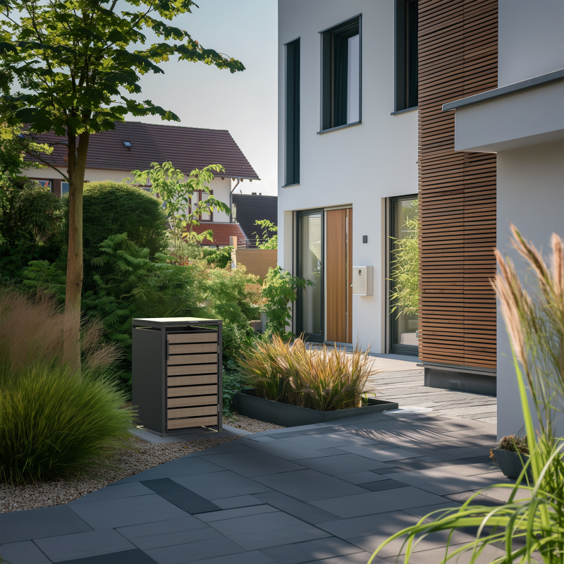 WESTMANN Mülltonnenbox metall Lacina 1x240 l