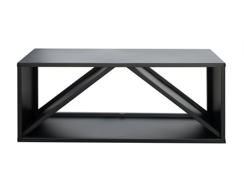 WESTMANN Kaminholzregal 104x34,5x40 cm schwarz