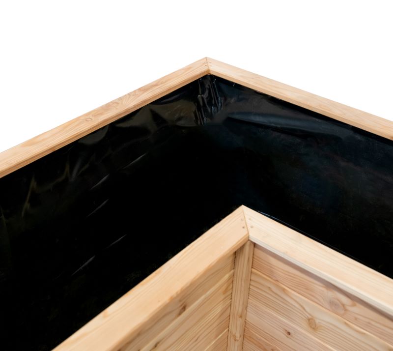 WESTMANN Hochbeet Lärchenholz Klassik L, 170/170x61x84 cm