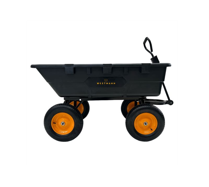 WESTMANN Kunststoff Gartenwagen Prakta L 225l, m. Kippfunktion