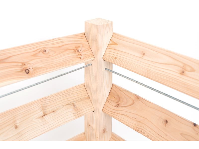 WESTMANN Komposter Lärche 130x100x80 cm