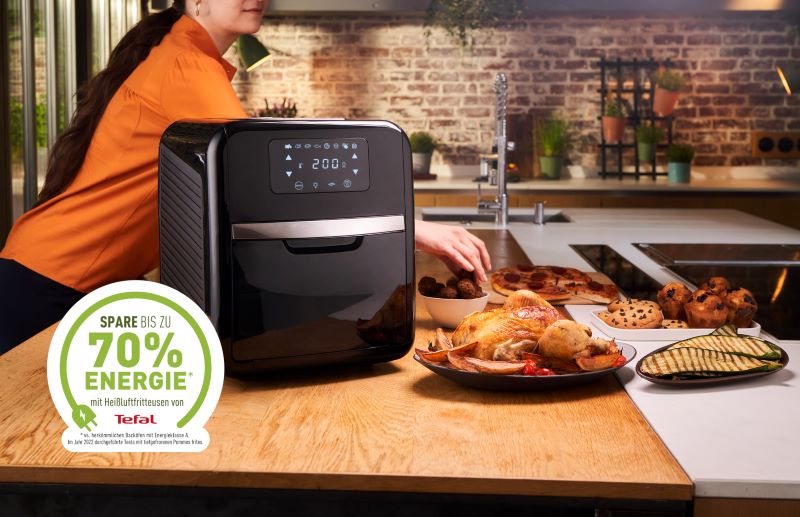 TEFAL Easy Fry Oven & Grill Heißluftfritteuse FW5018