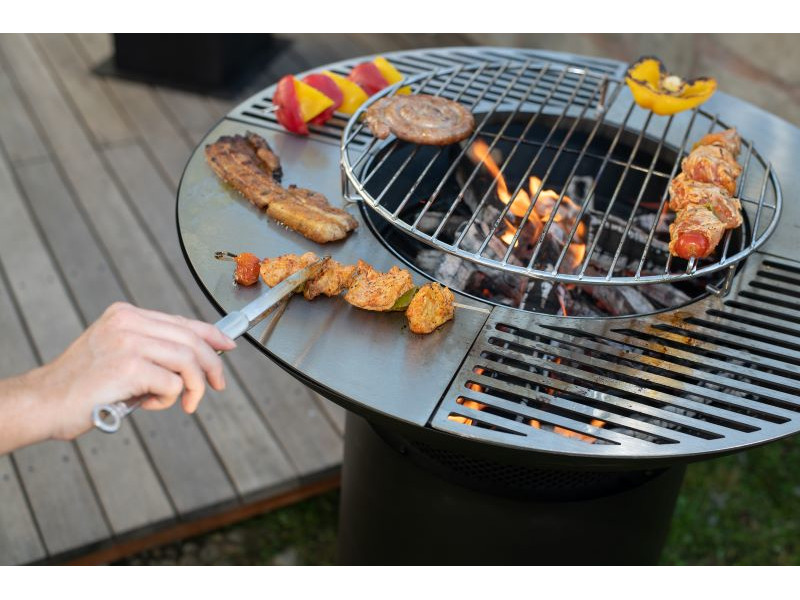 WESTMANN Grill, Plancha und Feuerplatte schwarz