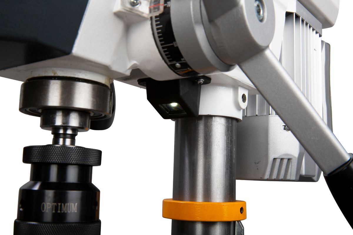 OPTIMUM Tischbohrmaschine mit Keilriemenantrieb DQ 18 230V