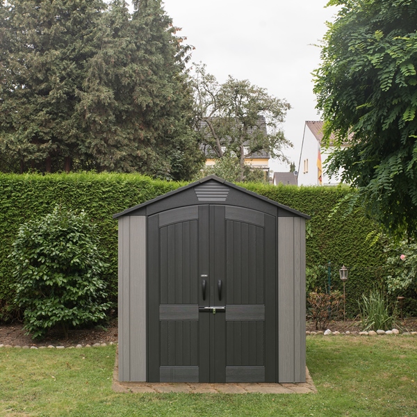LIFETIME Gerätehaus Gartenhaus STELLA 204x204 cm Kunststoff