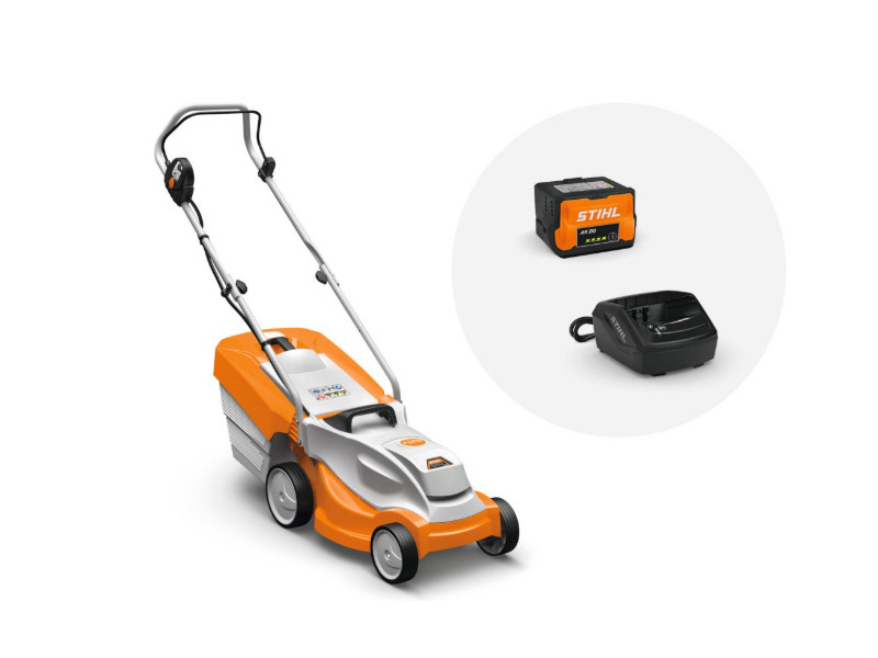 STIHL Akku Rasenmäher RMA 235 mit Akku AK 20 und Ladegerät AL101