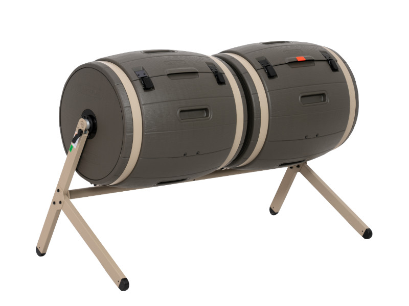 LIFETIME Trommelkomposter Fass 380 L