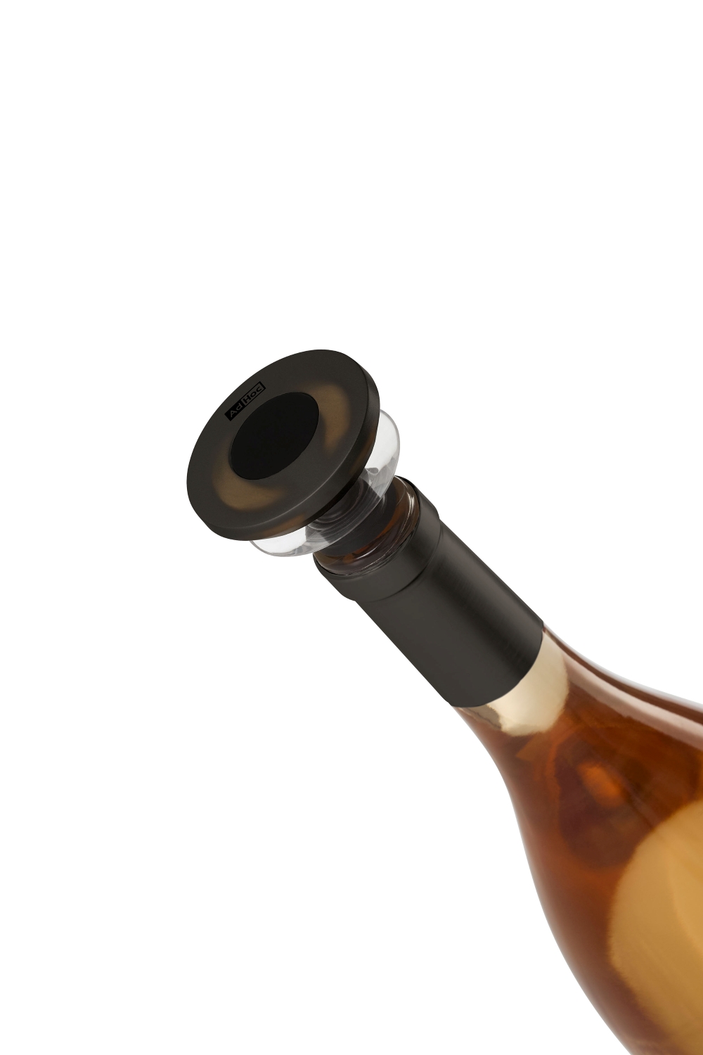 AdHoc Gusto FV66 Weinausgießer mit Verschluss Schwarz