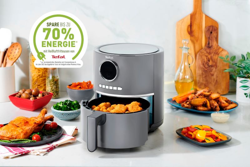 TEFAL Ultra Fry Digital Heißluftfritteuse EY111B