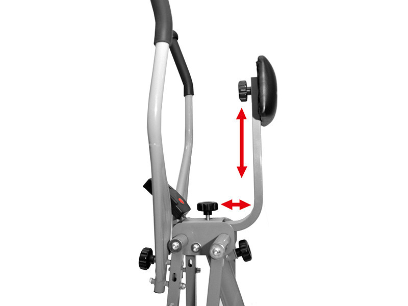 CHRISTOPEIT Crosstrainer WALKER silber - VERSANDKOSTENFREI