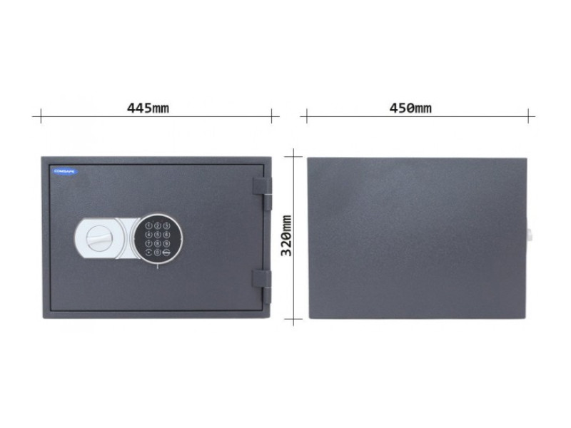 ROTTNER geprüfter Feuerschutztresor Sydney 40 elektronisch