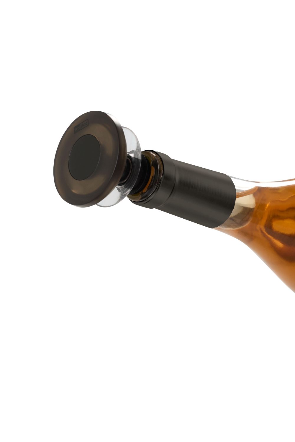 AdHoc Gusto FV66 Weinausgießer mit Verschluss Schwarz