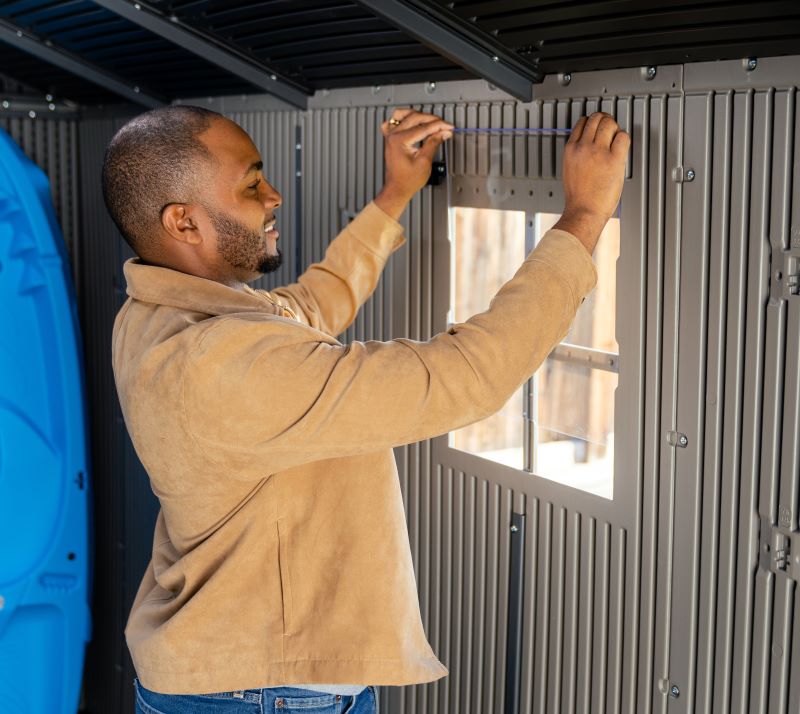 LIFETIME Kunststoff Gerätehaus UTAH,400x200cm